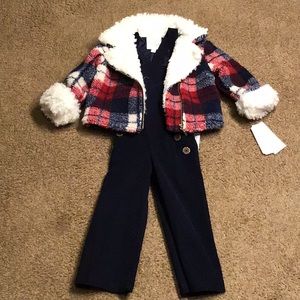 Sale!! 💰GB Girls coat and overalls NWT